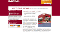 Desktop Screenshot of pakmailportage.com